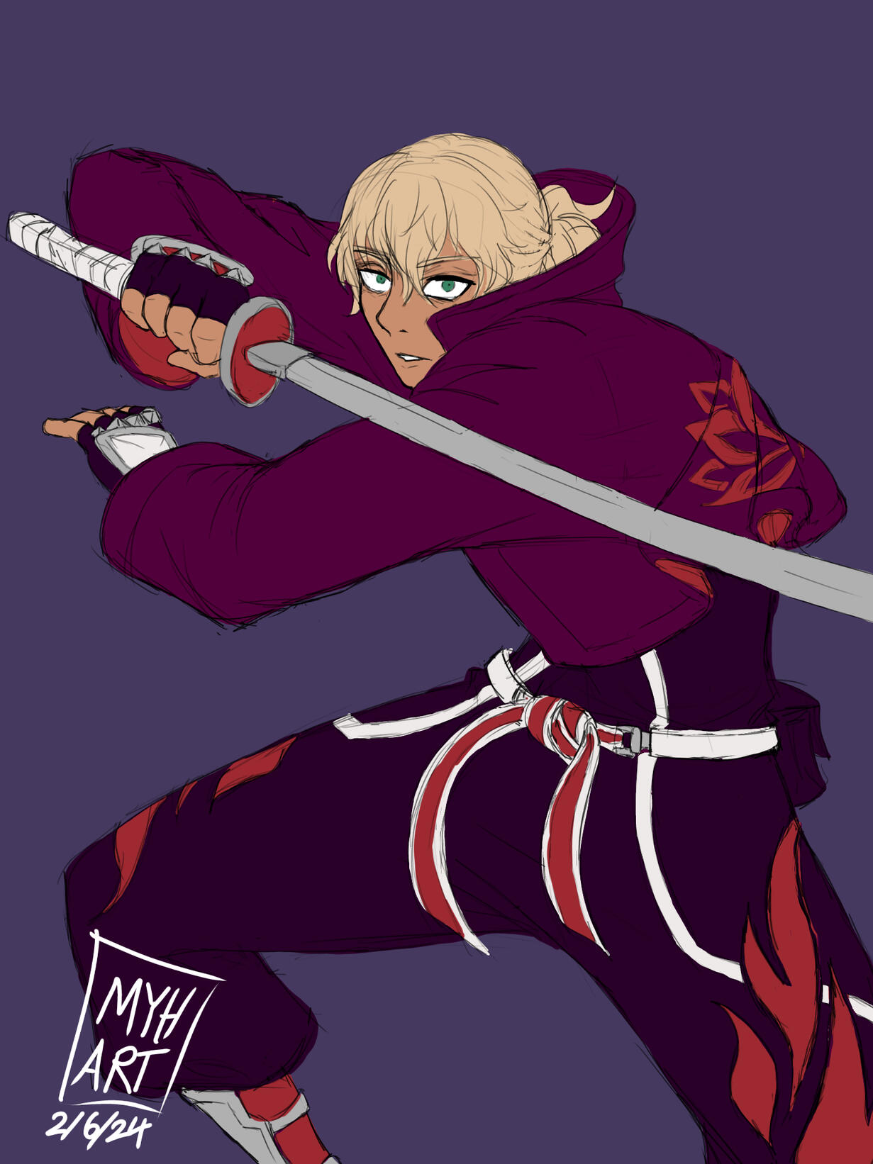 Commission (Colored Sketch)